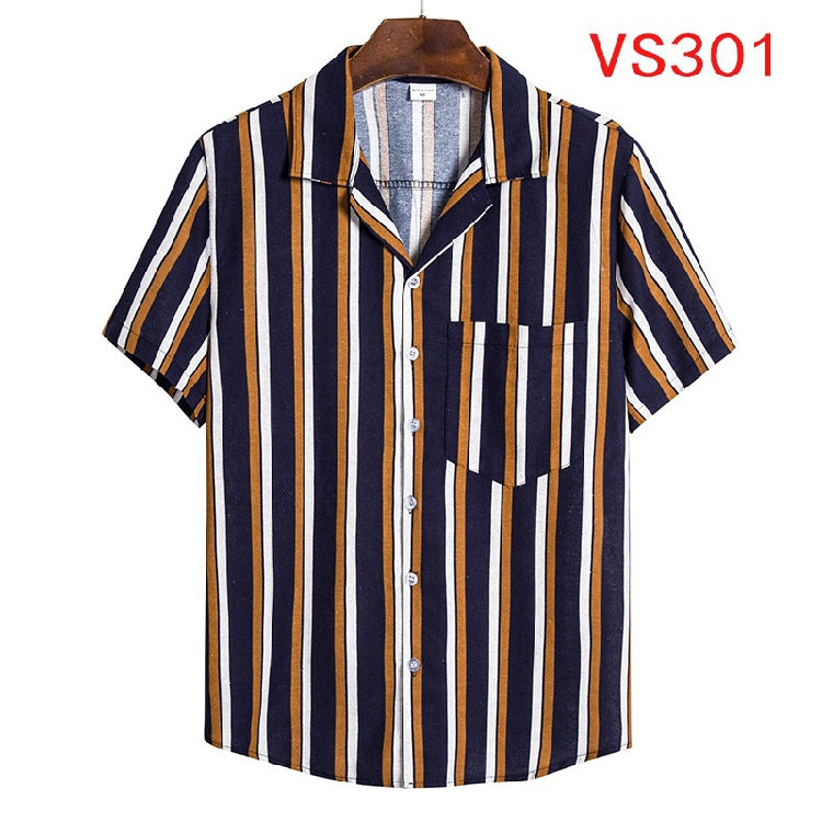 Beach Men&#039;s Short-sleeved Lining