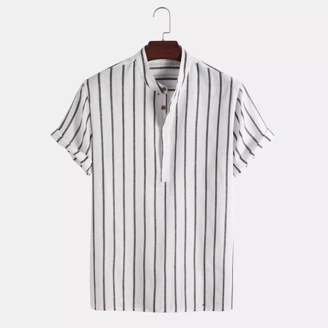Summer Men&#039;s Short-sleeved Shirt