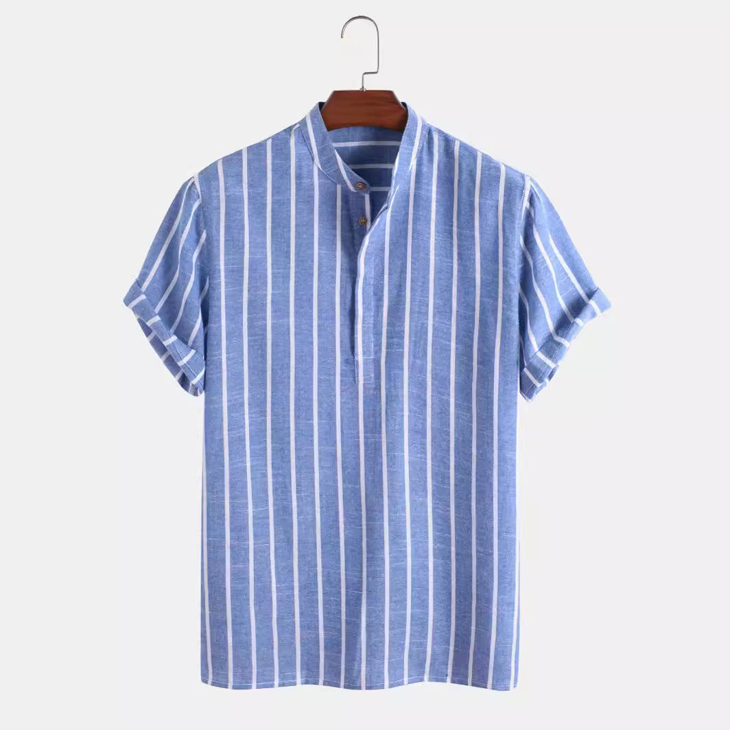 Summer Men&#039;s Short-sleeved Shirt